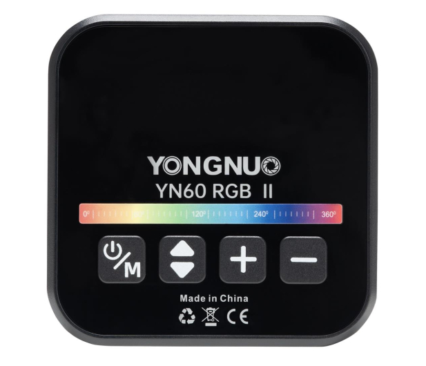 Yongnuo YN60 RGB II - WB (2500K - 9900K) czarna - 1264392 - zdjęcie 2